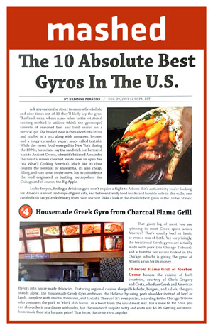 One of the best gyros in the U.S. - Mashable